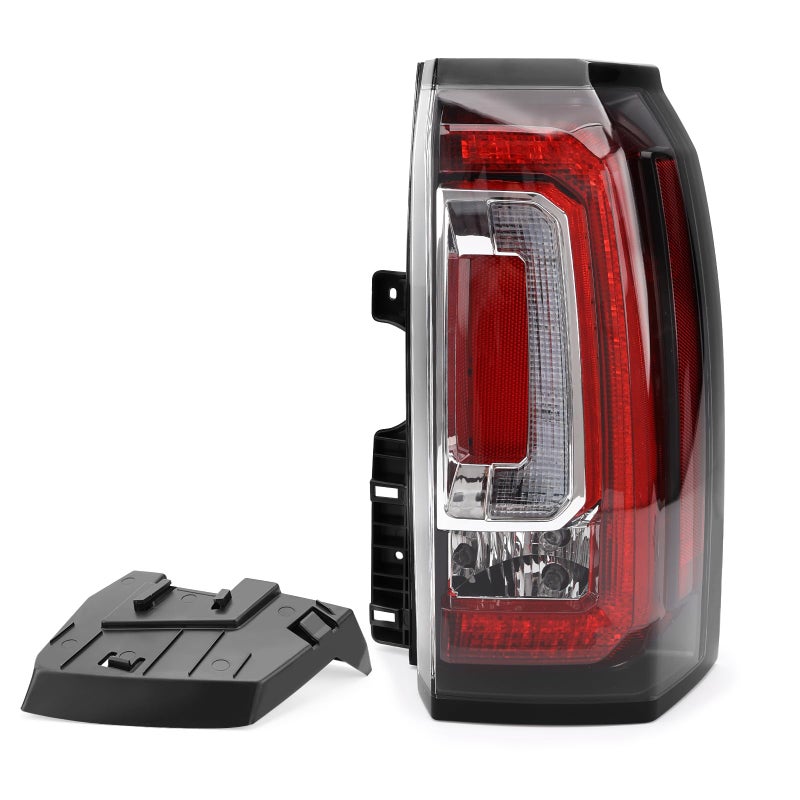 AMICAREP Tail Lights Assembly Compatible with GMC Yukon XL 2015 2016 2017 2018 2019 2020 LED Right Passenger Side Taillight Brake Turn Signal Assembly With Bulb Replaces84536243 23380460 GM2801268