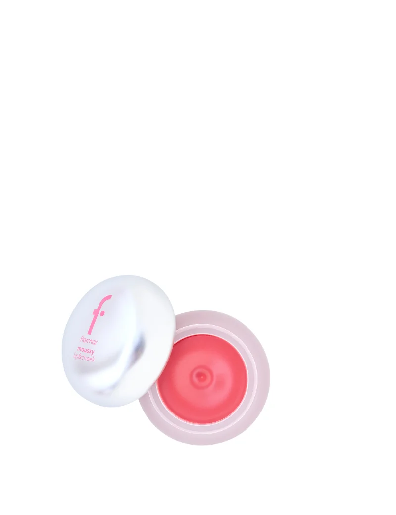 Flormar K-Spirit Moussy Lip & Cheek – 002 Peach Souffle – Multi-Use Lip & Cheek Color, Blendable Mousse Texture, Soft Matte Look