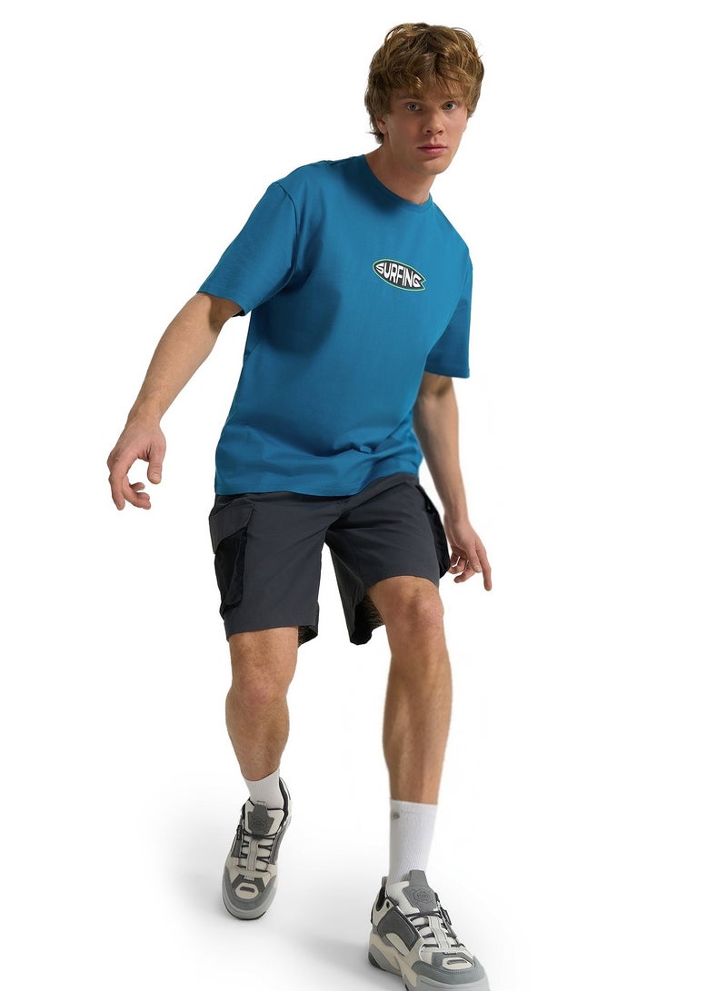 Termit Men's Marine Supreme T-shirt Termit, High-Quality Cotton, Loose Fit, Breathable Fabric, Stylish and Comfortable for Skating and Urban Adventures  - Image 4