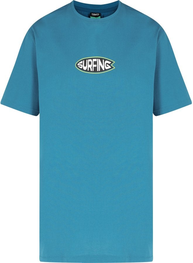 Termit Men's Marine Supreme T-shirt Termit, High-Quality Cotton, Loose Fit, Breathable Fabric, Stylish and Comfortable for Skating and Urban Adventures  - Image 5