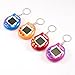 jaming 4 Pieces Virtual Electronic Digital Pets Keychains Nostalgic 168 Giga Pets in One Virtual Cyber Digital Nostalgic Handheld Electronic Toys for Kids Funny Play Solid Color Version - Image 2