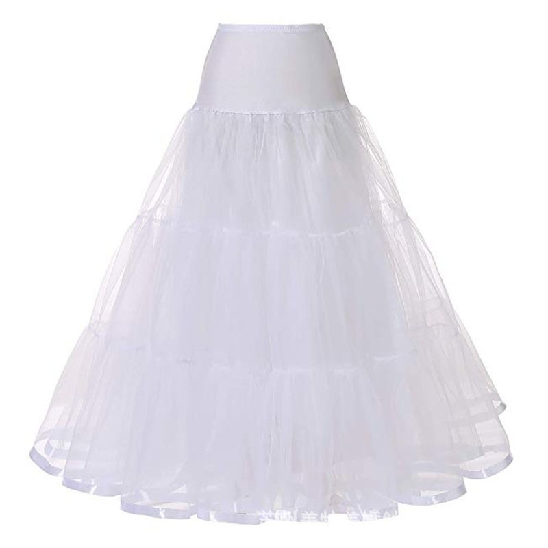 Floor-Length A-Line Wedding Petticoat, Boning-Free - Image 2