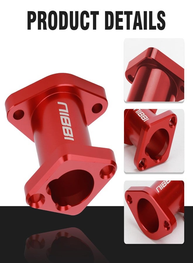 NIBBI Predator 212 intake manifold,for Coleman ct200u bt200x,Predator 196cc 250cc 420cc Performance Parts,Coleman Go Kart kt196 Mini Bike (Red) - Image 4