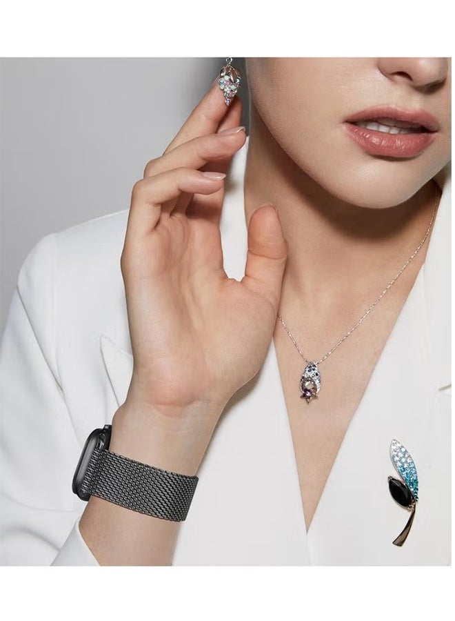 بولوز 2 حزام شبكي من ميلانو، مناسب لحزام ساعة Apple Watch، مناسب لمقاسات 49 مم، 46 مم، 45 مم، 44 مم، 42 مم، مناسب للرجال والنساء. - Image 5