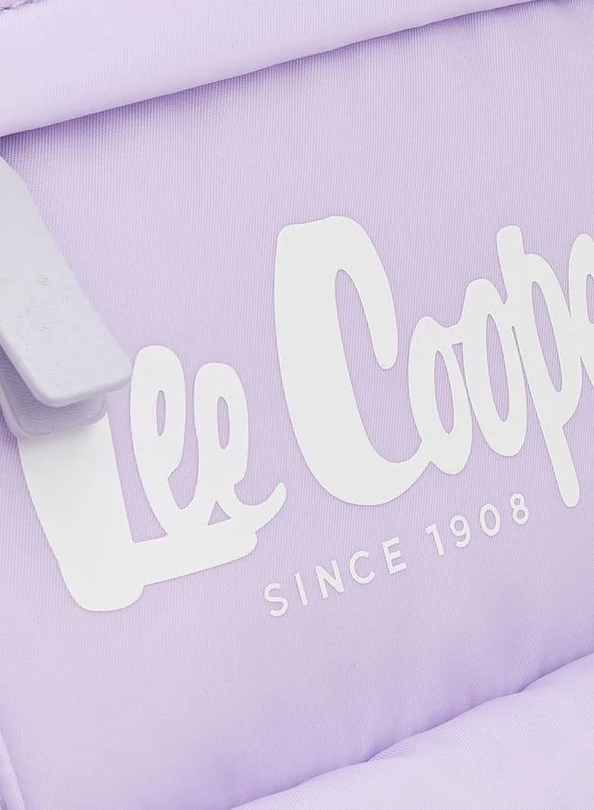 Lee Cooper LILAC Solid Backpack With Adjustable Shoulder Straps  | Best Price UAE