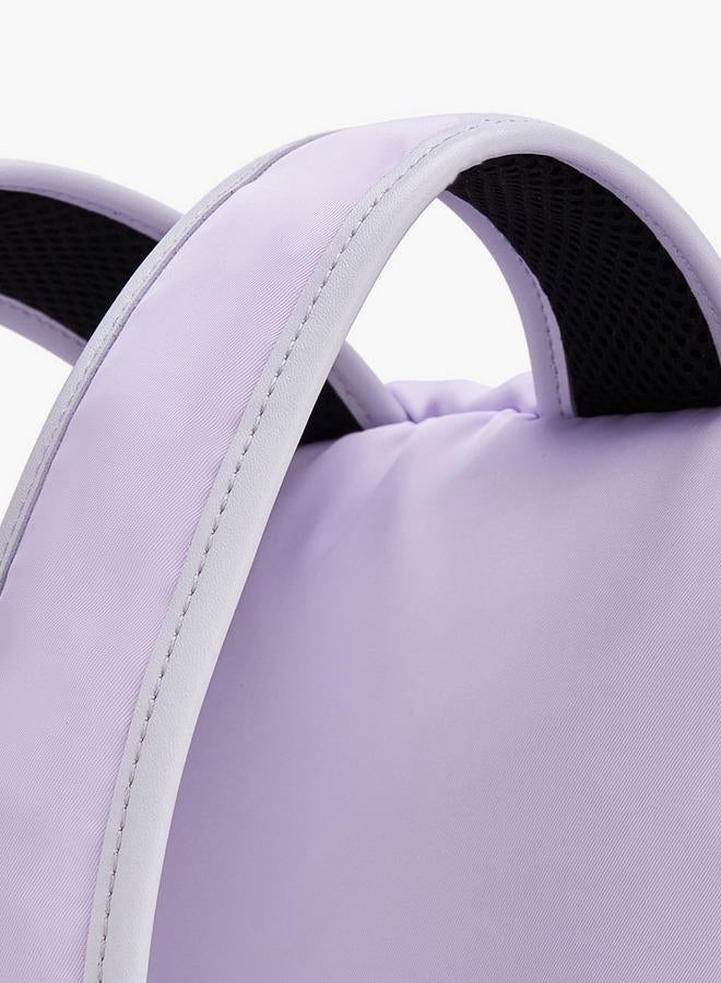 Lee Cooper Solid Backpack With Adjustable Shoulder Straps - Image 5
