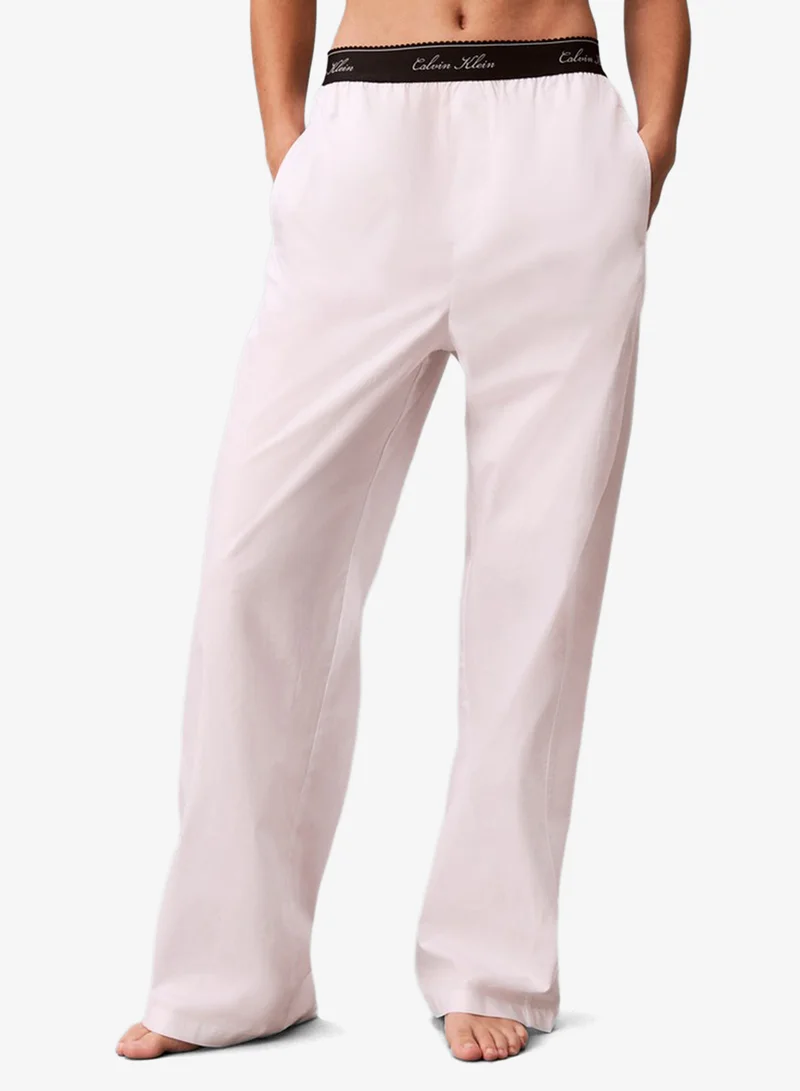 Script Logo Waistband Pants