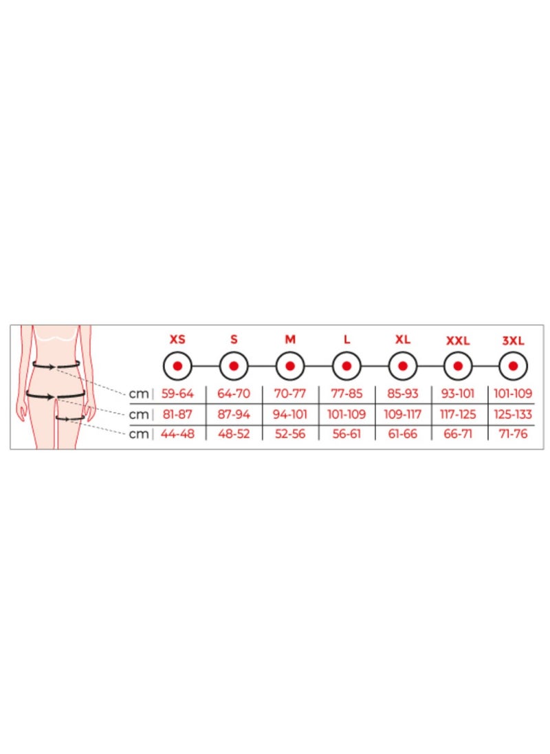 VARITEKS - Medical Corset After Liposuction Operations with a Full Design Below the Knee XS Size - Image 1