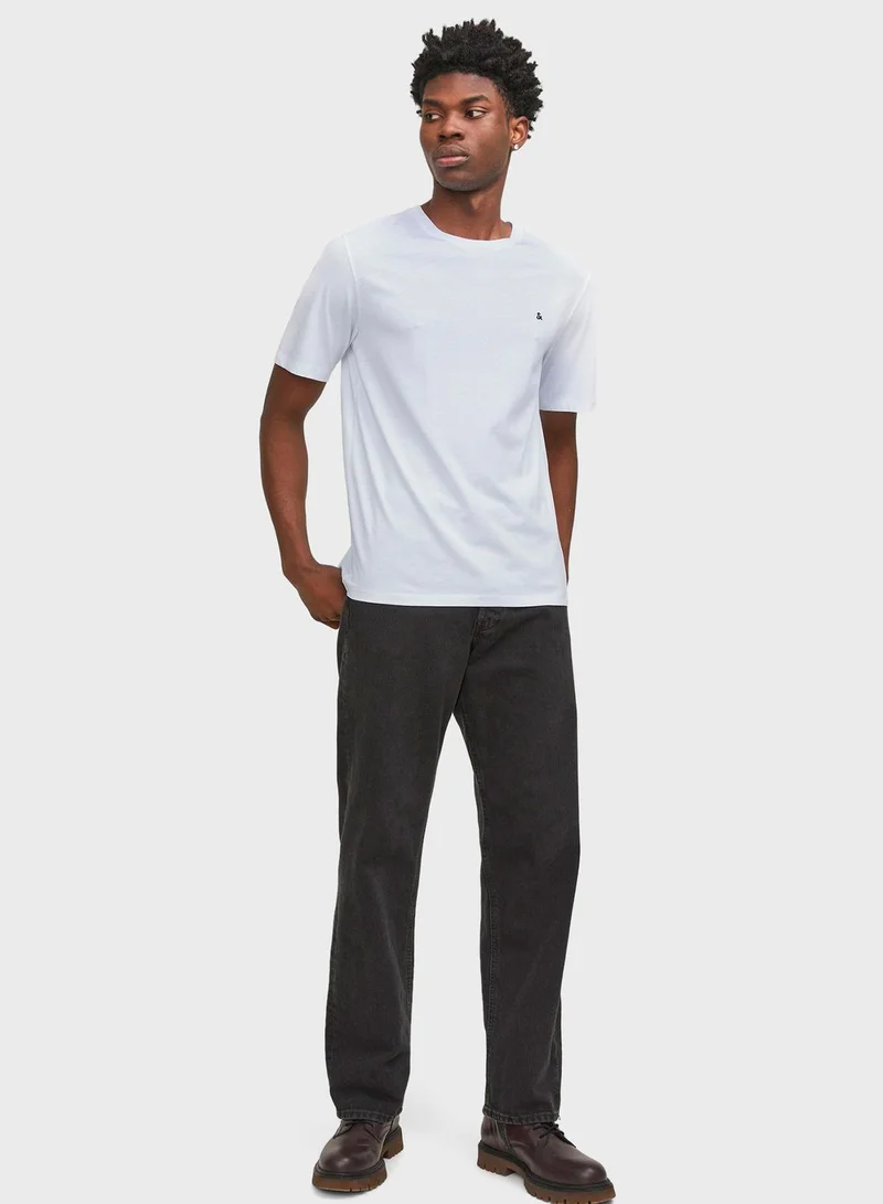 JACK & JONES Logo Print Regular Fit T-Shirt