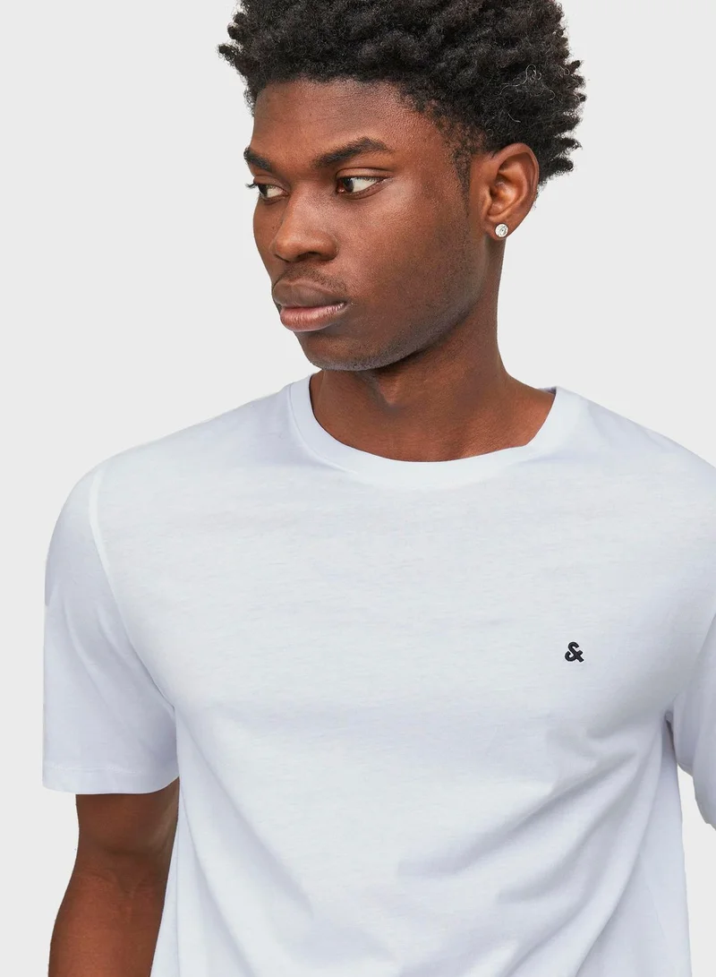 JACK & JONES Logo Print Regular Fit T-Shirt