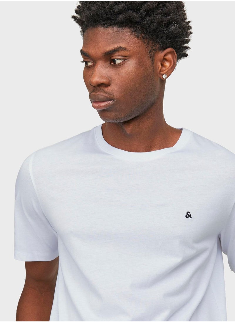 JACK & JONES - Logo Crew Neck T-Shirt - Image 1