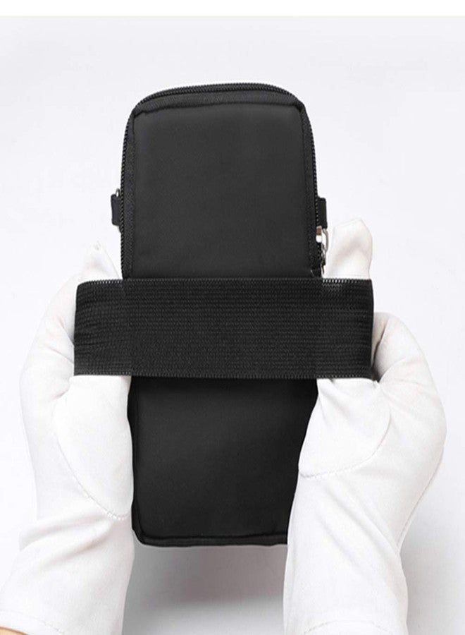 WATACHE Outdoor Sweat-Proof Running Armbag Cross-Body Shoulder Casual Wallet Purse Crossbody Bag Gym Fitness Cell Phone Key Holder for iPhone 13 12 Pro Max Xs Max/Xr,Galaxy Note 10, P30 Pro,Black - Image 4