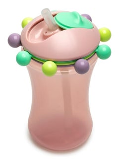 melii Abacus Sippy Cup 340 ML, Pink  - Image 1