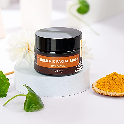 WONMOM Turmeric Facial Mask with Turmeric Harvest after 9 Months (1.8 ounces) - Image 4