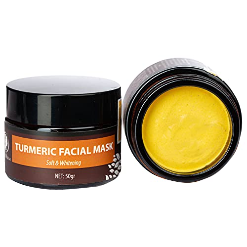 WONMOM Turmeric Facial Mask with Turmeric Harvest after 9 Months (1.8 ounces) - Image 1