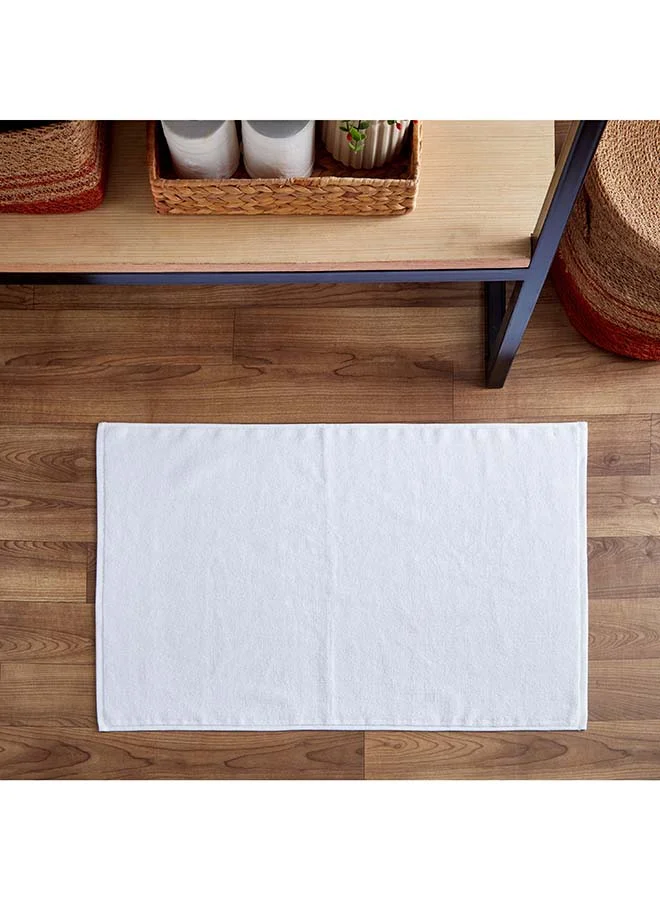 Home Box White Haven Everyday Hotel Collection Bath Mat 80 x 50 cm