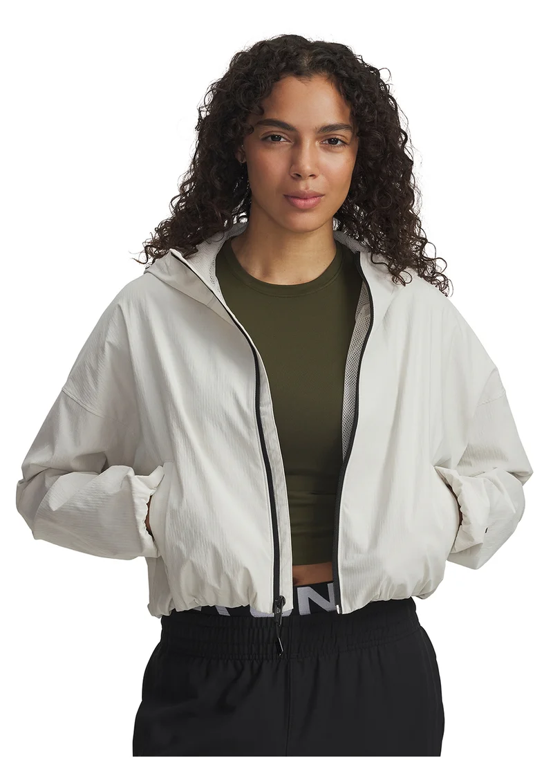اندر ارمور Unstoppable Woven Ripstop Hoodie