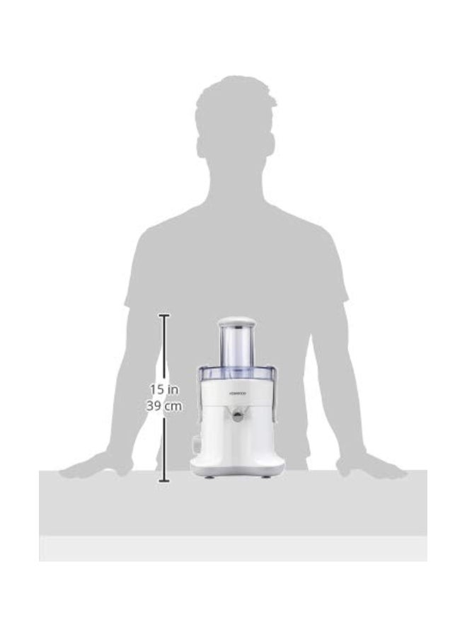 KENWOOD Electric Juicer 700W 700 W JE680 White/Clear/Silver - Image 4