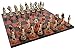 HPL American Revolutionary Independence War Chess Set W 16 Black and Red Faux Marble Board Revolution - Image 4
