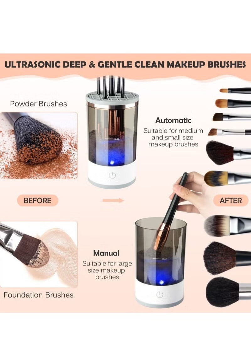 Generic Electric Makeup Brush Cleaner, Makeup Cleaner for All Size Makeup Brush, Beauty Tools, Great Gift For Her  - Image 5