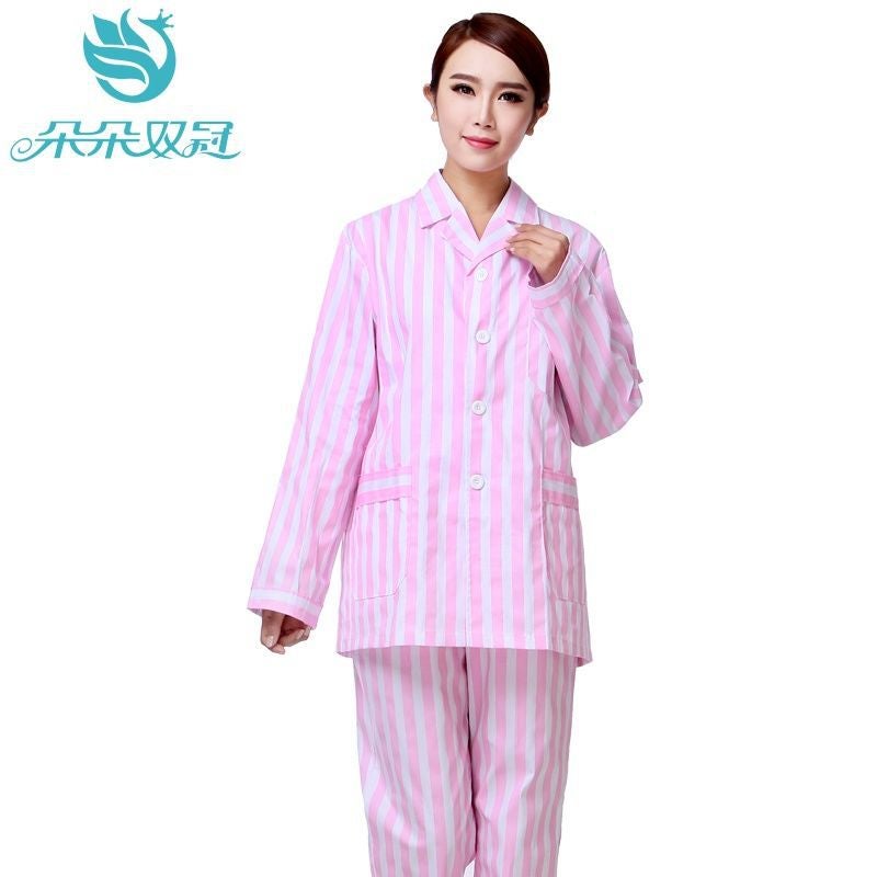 Women'S Hospital Gown Long Sleeve Suit Hospital Gown Patient Home Gown Patient Gown Patient Gown Patient Gown - Image 5
