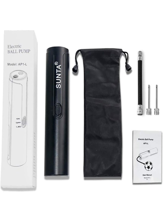 Sunta Automatic Electric Ball Pump, Air Pump with Needles for Balls, Basketball, Soccer, Volleyball, Football, Rugby, Inflatables and More - Image 3