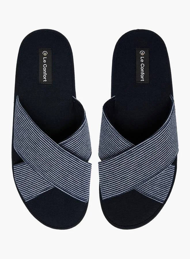 Le Confort Cross Strap Bedroom Slippers