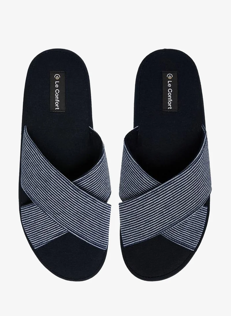 Le Confort Cross Strap Bedroom Slippers
