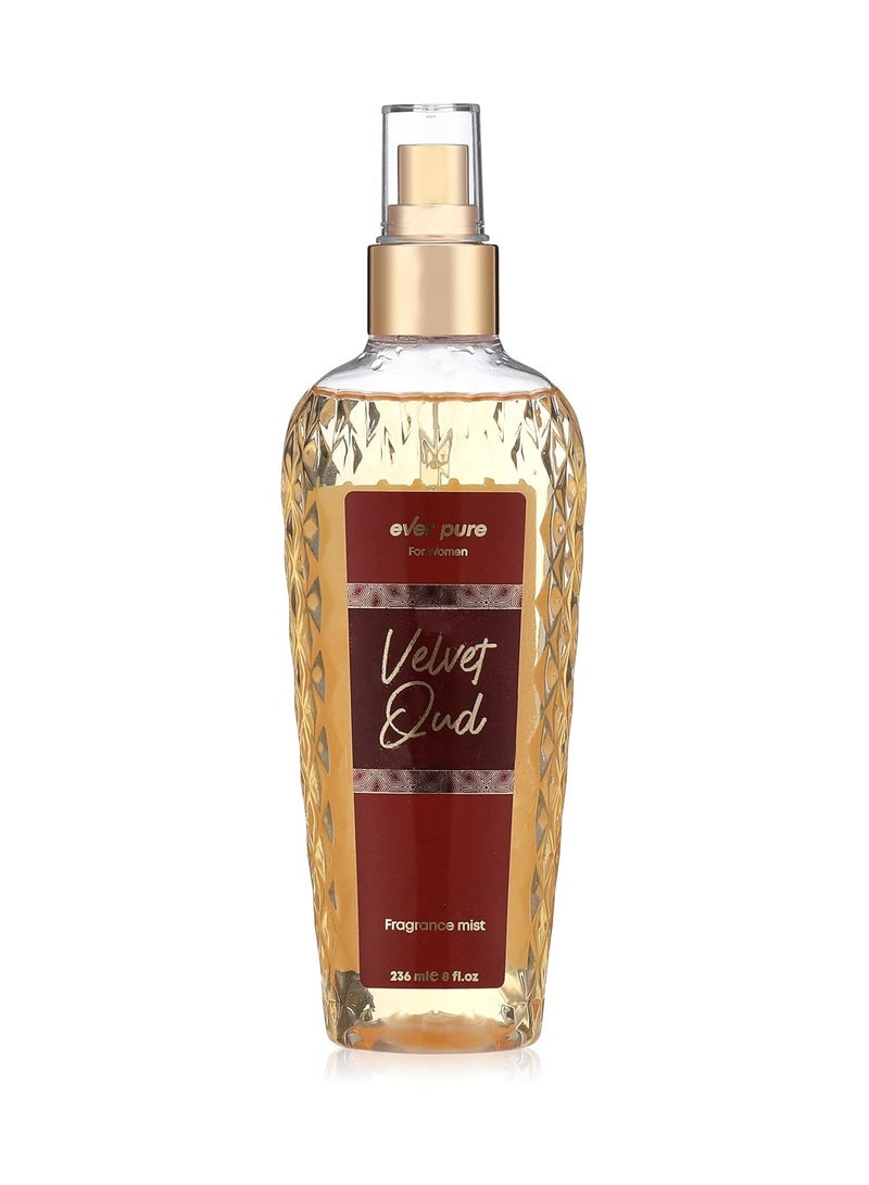 ever pure Fragrance Mist for Women Velvet Oud 236 ml - Image 1