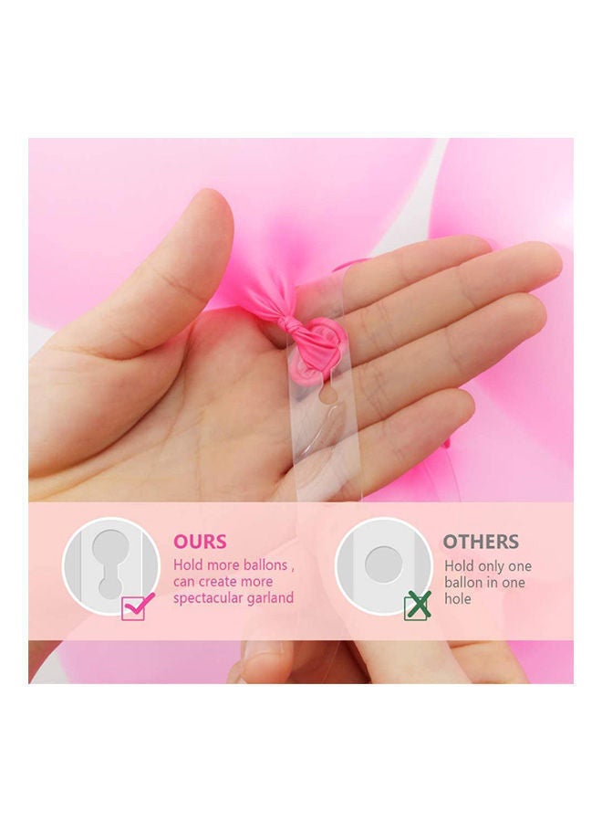 NIBEMINENT Balloon Decorating Strip Kit For Arch Garland 32Ft Tape Strip, 2 Pcs Tying Tool, 200 Dot Glue, Decoration Supplies - Image 3