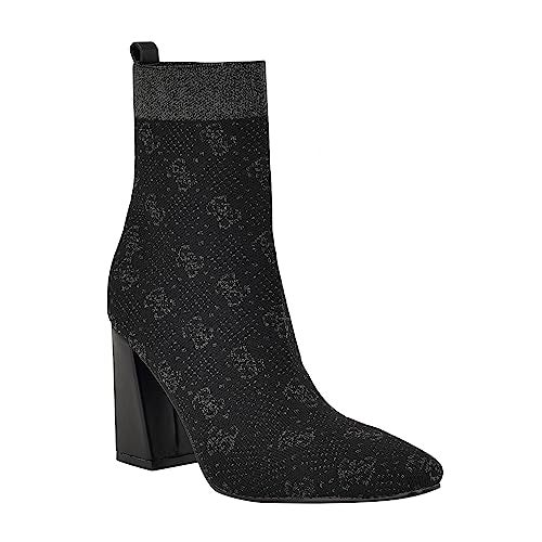 Guess Women's YONEL Ankle Boot, Black 001, 9.5 - Image 1