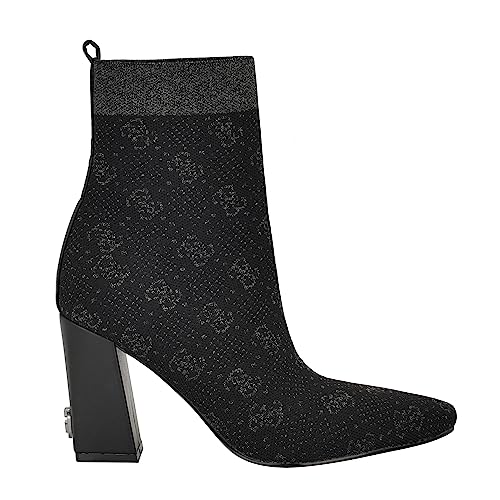 Guess Women's YONEL Ankle Boot, Black 001, 9.5 - Image 5