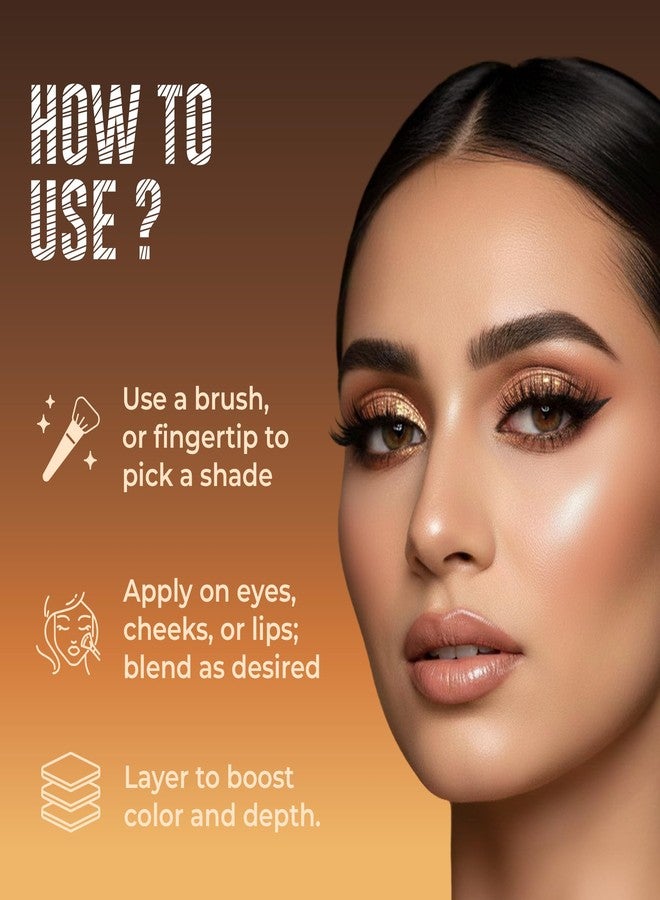 Maliao Terraced Palette - 56 Highly Pigmented Shades | Versatile Eyeshadow & Blush Palette, 68g - Image 4