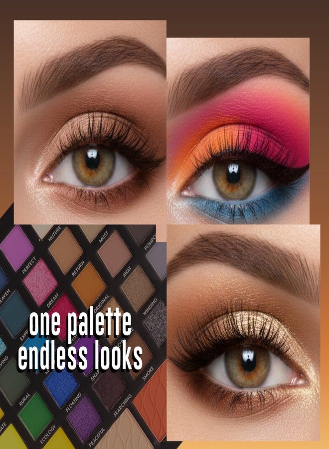 Maliao Terraced Palette - 56 Highly Pigmented Shades | Versatile Eyeshadow & Blush Palette, 68g - Image 5