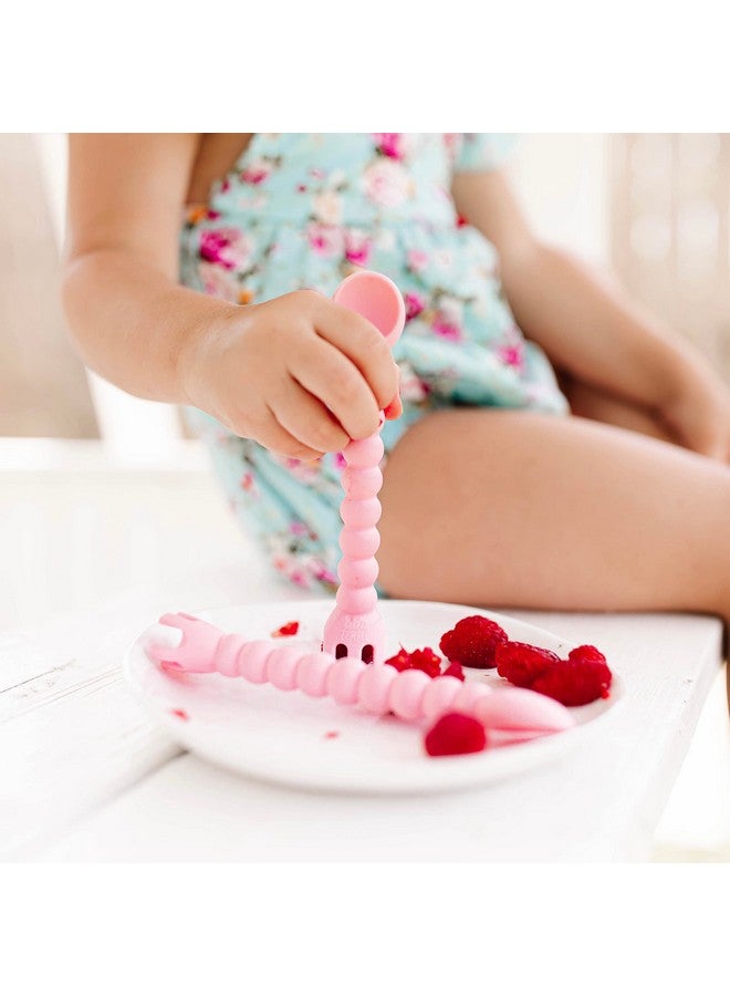 Ryan & Rose Cutie Tensils Baby Spoon And Fork [2 Pack] (Ballet) - Image 5