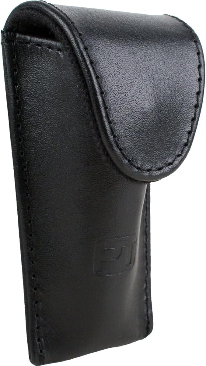 Trumpet/Small Brass Single Leather Mouthpiece Pouch with Magnetic Closure, Model L203