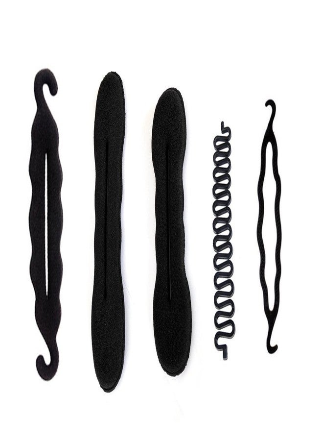 ENHAM set of 7 hair accessories donuts, puff makers and more - Image 3