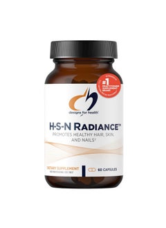 Designs for Health H-S-N Radiance - Hair Skin Nails Vitamins for Women and Men - Promote Healthy Hair, Skin Elasticity & Strong Nails with Vitamin C, Biotin, Keratin & Botanicals (60 Capsules) - pzsku/Z842209524AF03AAAF436Z/45/_/1740202267/6baddf74-bc9c-453c-9e9b-d5dd3d64841b