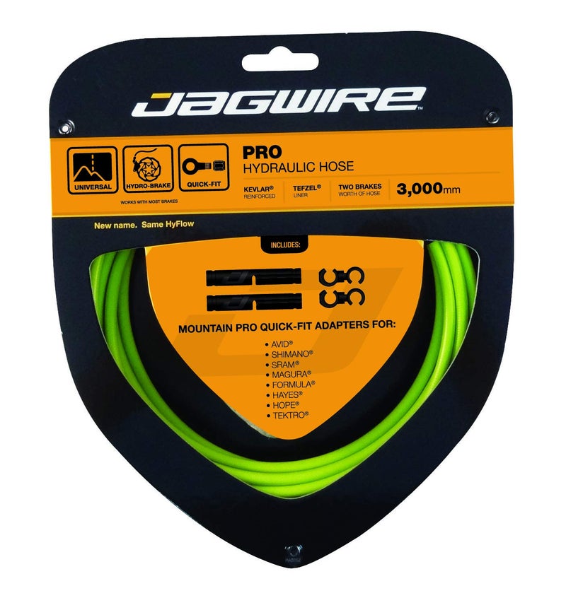 Jagwire JAG WIRE HBK406 Mountain Pro Hydraulic Hose Lime Green (Hydraulic Brake Hose) - Image 1