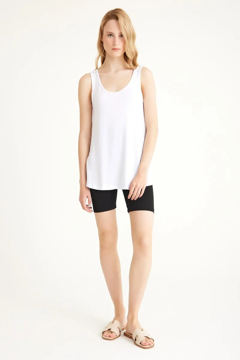 كوتن كونسيبت 5 Pieces Cotton Thick Strap Athlete T-Shirts