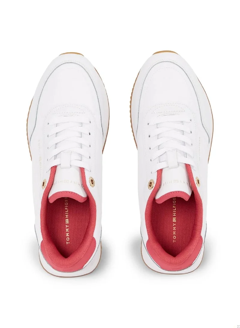 TOMMY HILFIGER Leather Colour-Pop Runner Sneakers