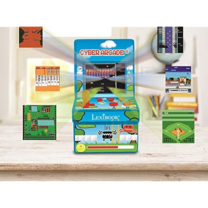 CYBER ARCADE CONSOLE, 200 GAMES, 2.8 LCD COLOUR SCREEN, JL2940 - Image 5