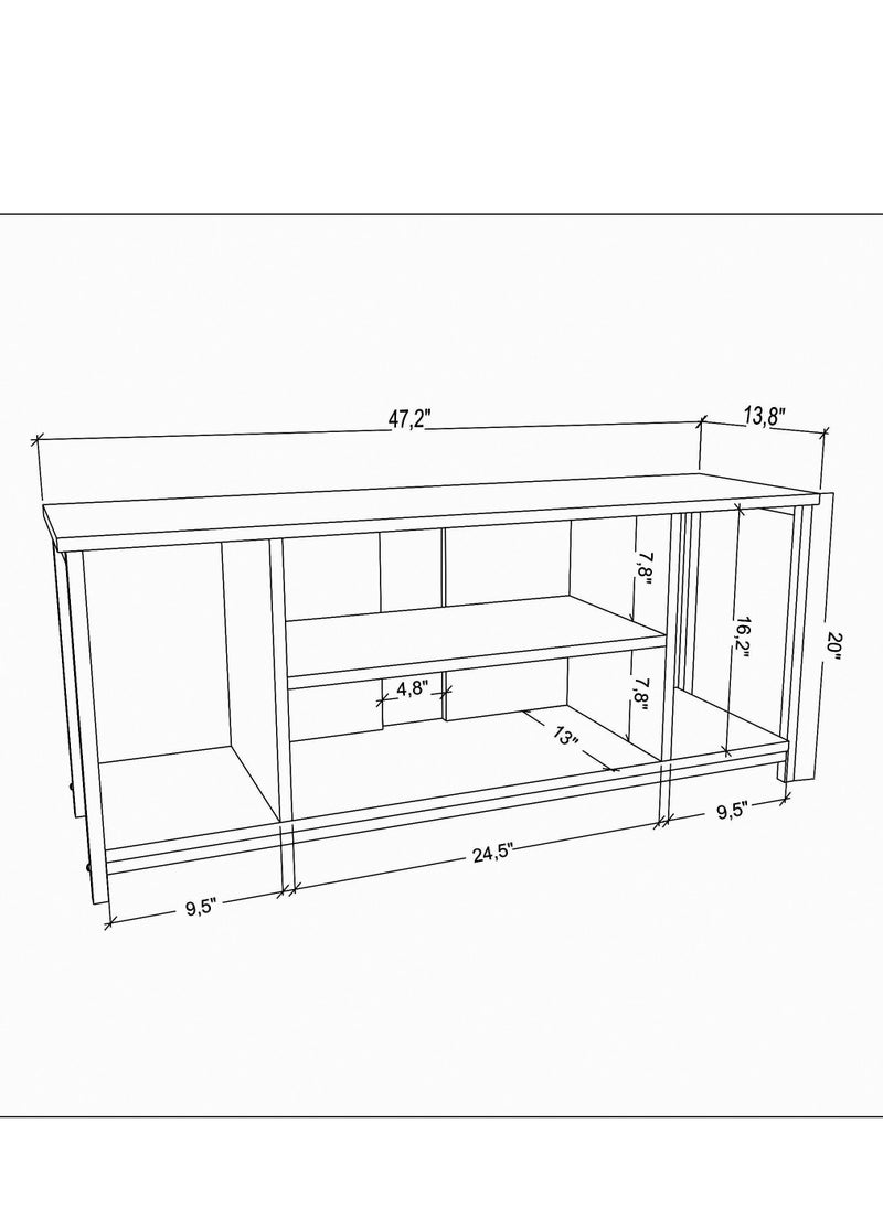 Decorotika Rinaldo 120 cm TV Unit for TVs up to 55"  - Image 5
