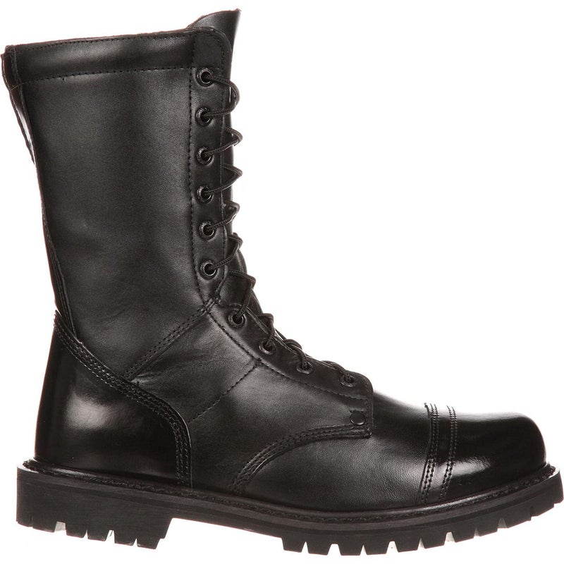 ROCKY Side Zipper Jump Boot, Black, Size 7(ME) - Image 2