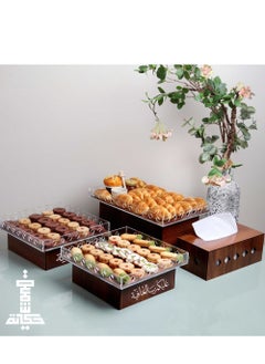 Story Of Candle Brown color buffet tables package It comes with an Arabic phrase  - Image 2