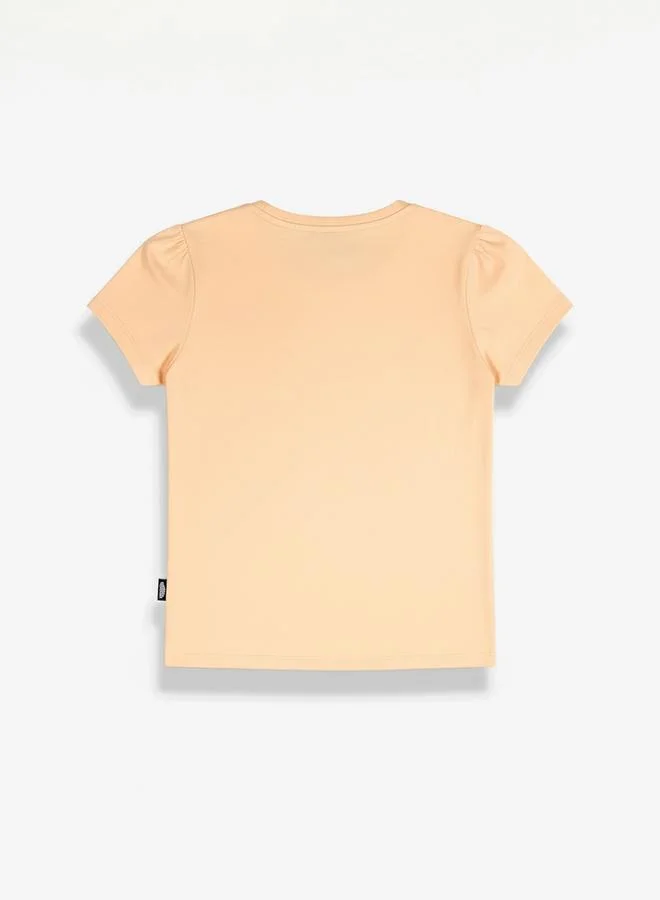 Looney Tunes Graphic Print Round Neck Fashion T-shirt