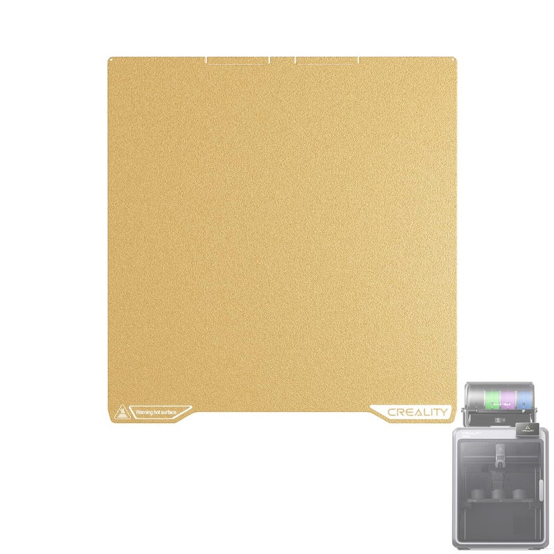 Lokkr Creality K2 Pro PEI Double Sided Frosted Build Plate 310 x 325mm - High Strength, Heat & Wear Resistant, Easy Model Removal, Premium PEl Coating - 3D Printer Accessories - Image 1