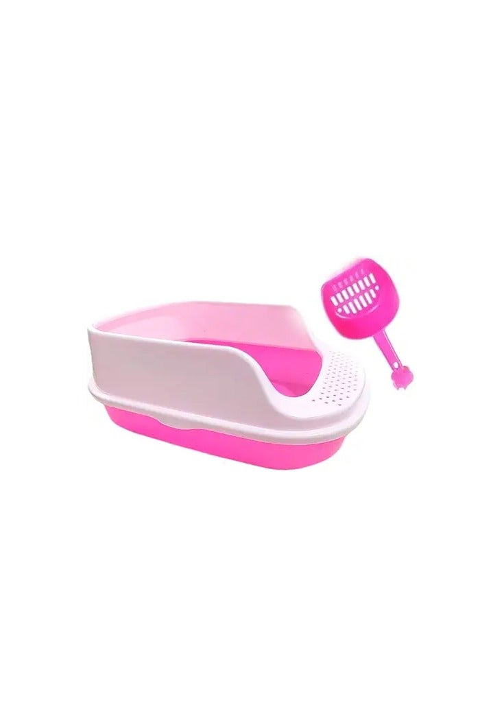 Litter Box With Scoop pink - Image 1