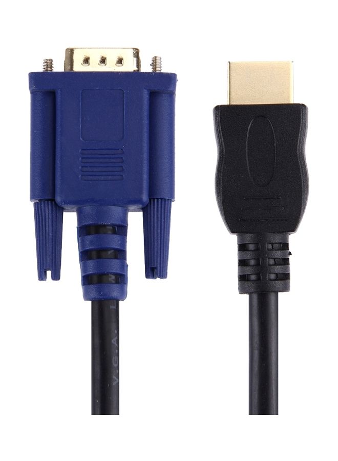نيبمينينت كابل محول من منفذ HDMI ب15 سناً إلى VGA الأسود / الأزرق - Image 3