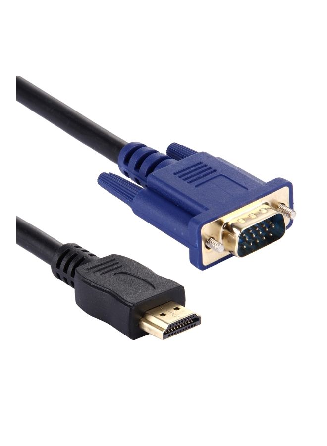 نيبمينينت كابل محول من منفذ HDMI ب15 سناً إلى VGA الأسود / الأزرق - Image 2